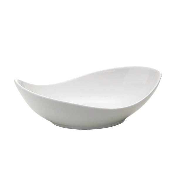 Biela porcelánová miska Maxwell & Williams Oslo, 23 x 11,5 cm