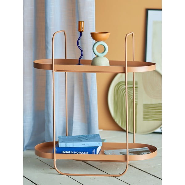 Kovový odkladací stolík 25x57 cm Reet – Bloomingville-image-1