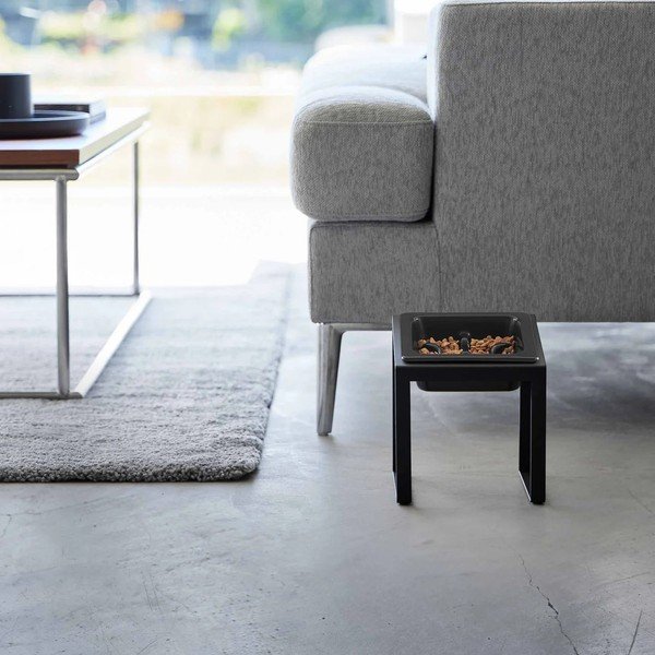 Keramická miska s podstavcom pre domáceho miláčika Nooks – YAMAZAKI-image-3