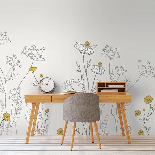 Detská tapeta 400 cm x 248 cm Through The Fields – Lilipinso-image-1