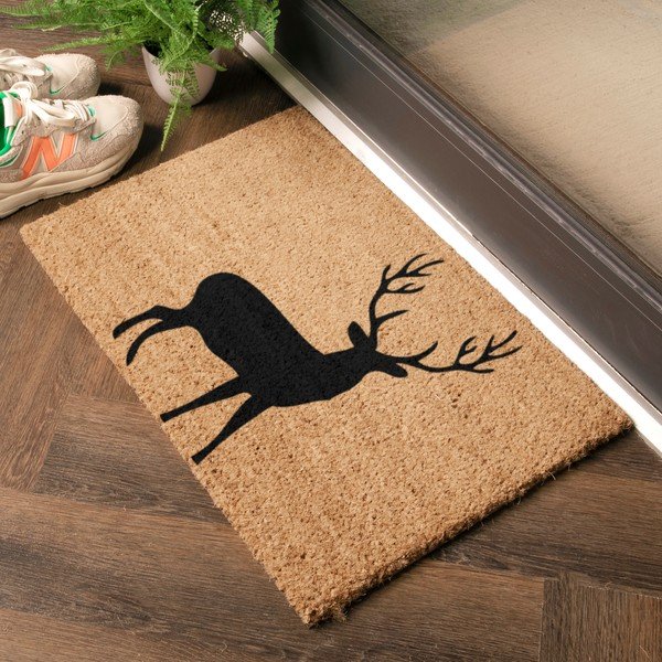 Rohožka z kokosového vlákna 40x60 cm Stag – Artsy Doormats-image-1