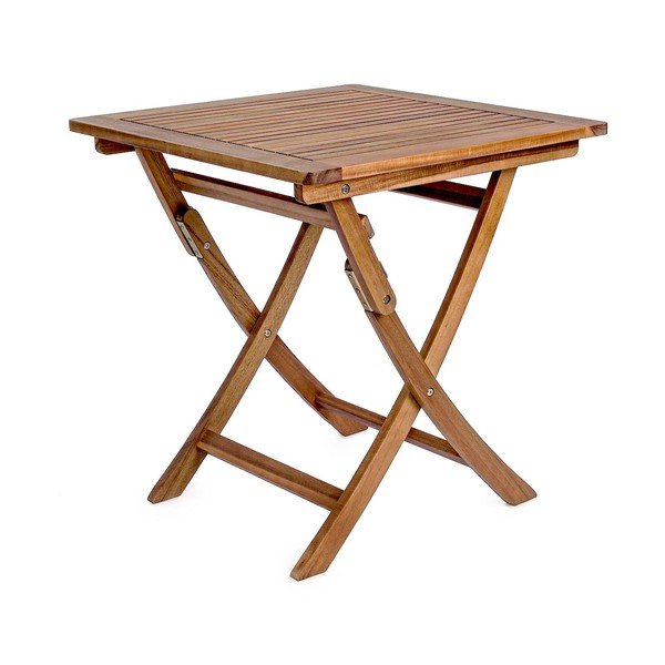 Záhradný stolík z masívu akácie 70x70 cm Noemi – Bizzotto