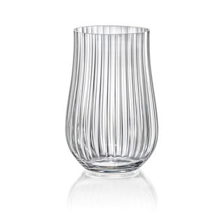 Súprava 6 pohárov Crystalex Tulipa Optic, 450 ml