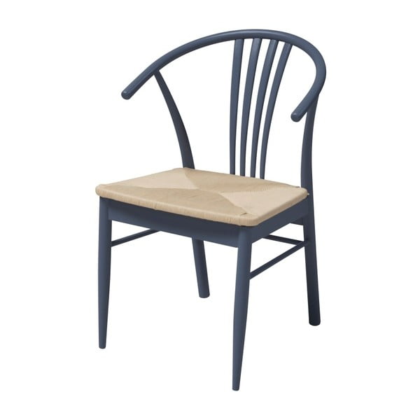 Sivá jedálenská stolička z brezového dreva Interstil York