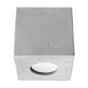 Sivé bodové svietidlo 10x10 cm Geo – Sollux