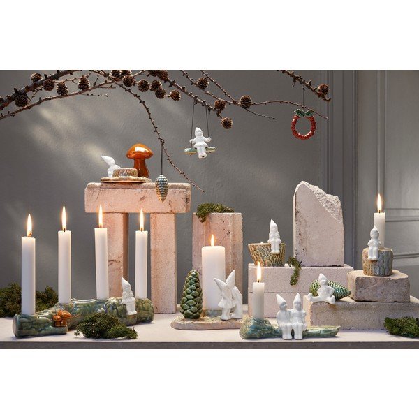 Porcelánová vianočná ozdoba Swinging Girl – Kähler Design-image-4