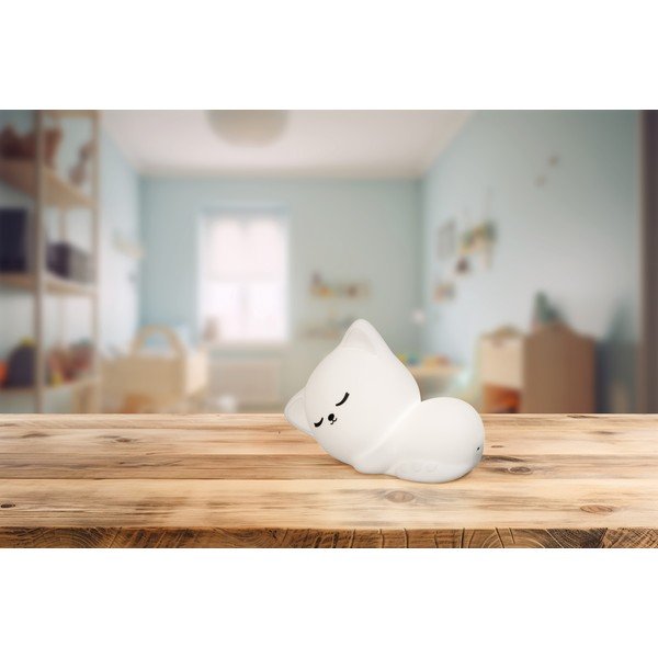 Biele detské nočné svietidlo Mia – Fischer & Honsel-image-2