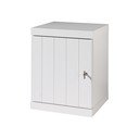 Biely detský nočný stolík Vipack Robin, šírka 44 cm
