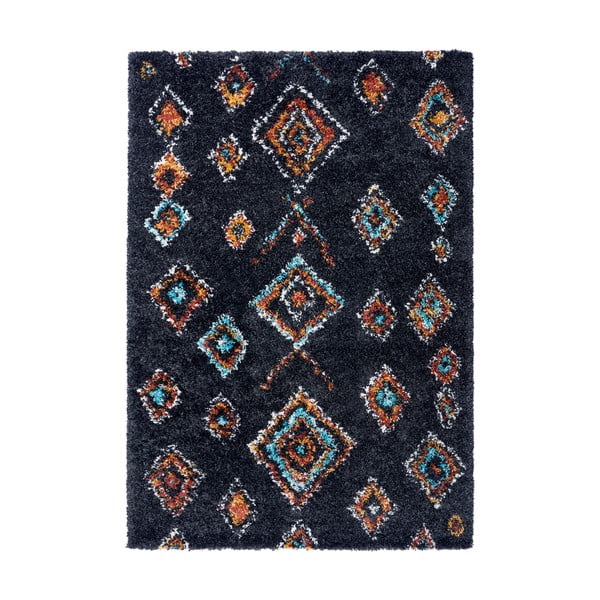 Čierny koberec Mint Rugs Phoenix, 120 x 170 cm