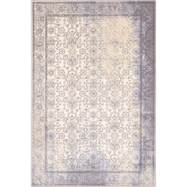 Krémovobiely vlnený koberec 200x300 cm Jennifer – Agnella