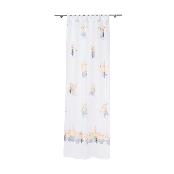 Detská záclona 140x245 cm Minions - Mendola Fabrics