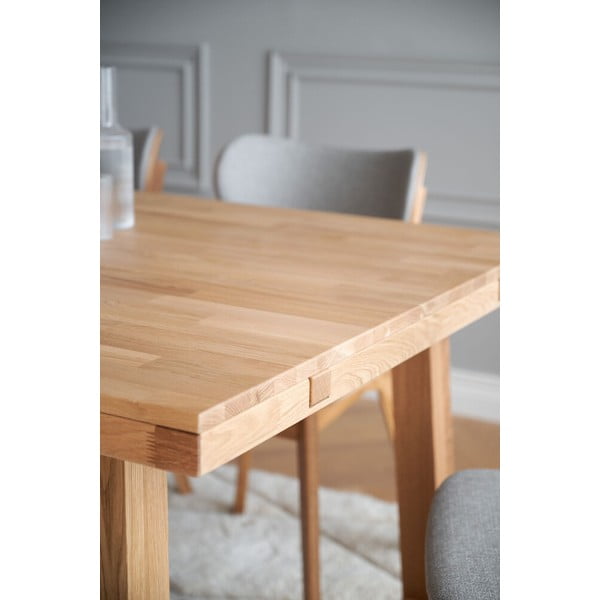 Jedálenský stôl z brúseného dubového dreva Rowico Brooklyn, 170 x 95 cm-image-2