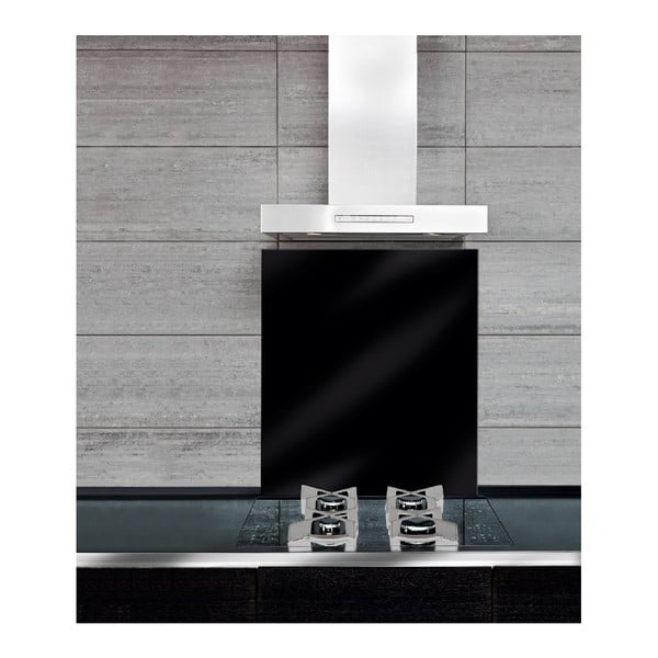 Čierny sklenený kryt na stenu pri sporáku Wenko, 70 x 60 cm-image-4