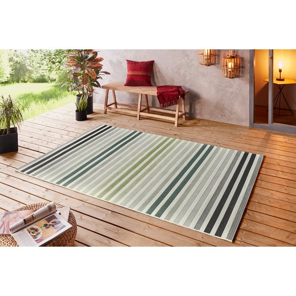 Zeleno-sivý vonkajší koberec NORTHRUGS Paros, 160 x 230 cm-image-4