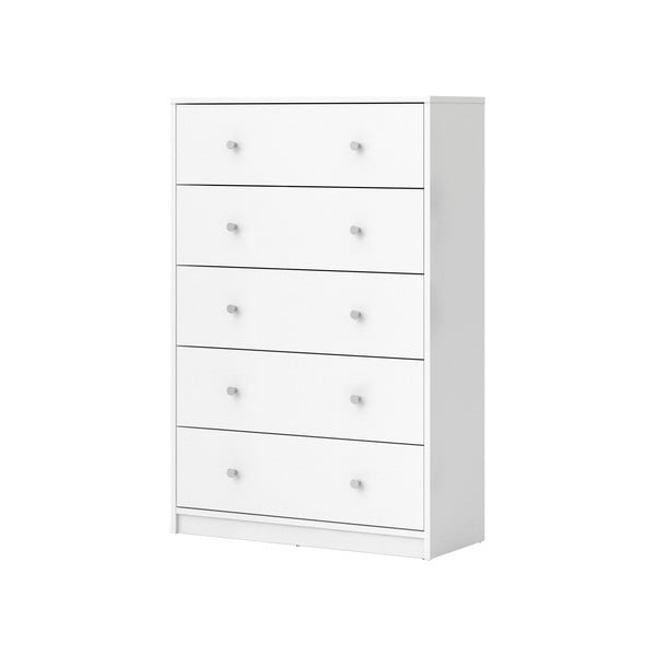 Biela komoda 72x108x30 cm May – Tvilum-image-3