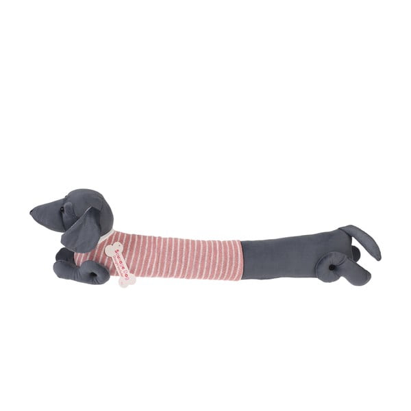 Ružová/sivá ochrana proti prievanu 17x76 cm Sausage Dog – Rex London-image-4