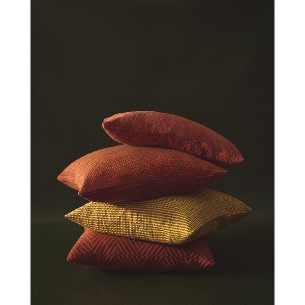 Žakárová obliečka na vankúš 50x50 cm Lunver – Kave Home-image-1