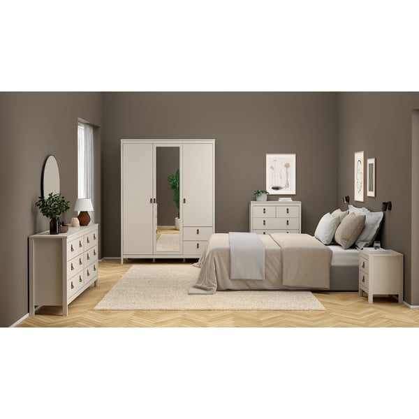 Sivobéžová komoda 159x80x38 cm Madrid – Tvilum-image-4