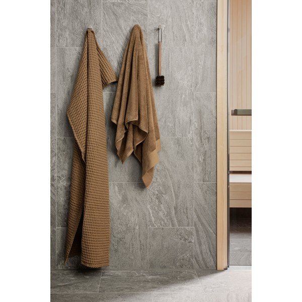 Hnedá bavlnená utierka Blomus Caro, 100 x 50 cm-image-2