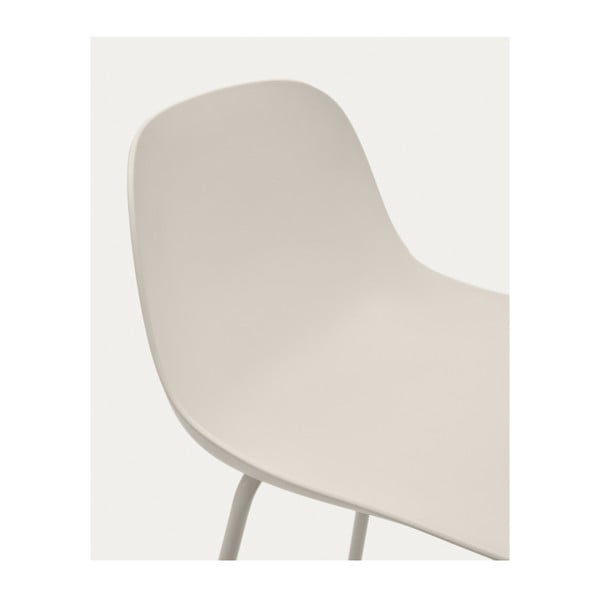 Krémová barová stolička (výška sedadla 74 cm) Altea – Kave Home-image-1