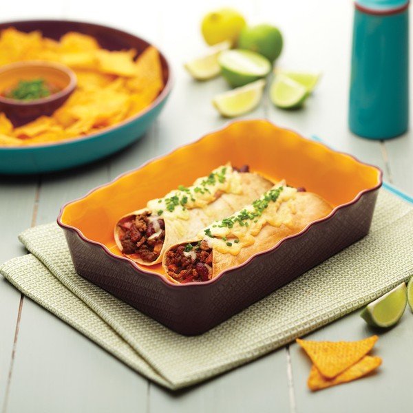 Zapekacia misa na burritos Kitchen Craft Mexican Flavour, fialová-image-1