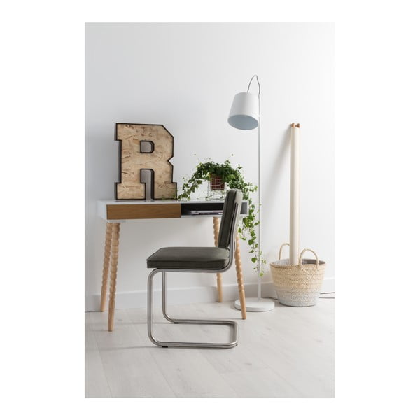 Biela stojacia lampa Zuiver Buckle Head-image-3