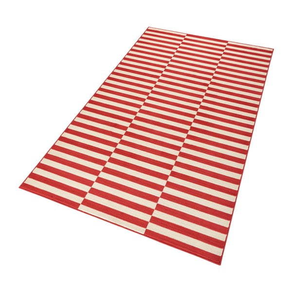 Červeno-biely koberec Hanse Home Gloria Panel, 120 x 170 cm-image-3
