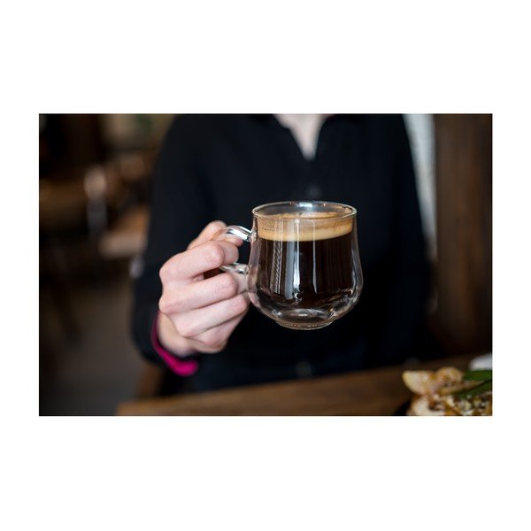 Súprava 2 pohárov z dvojstenného skla Vialli Design, 250 ml-image-2