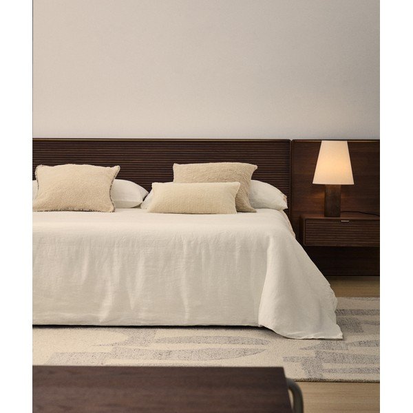 Slonovinové 3-dielne obliečky na dvojlôžko/predĺžené 240x260 cm Simmel – Kave Home-image-2