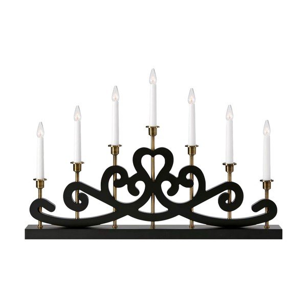 Čierna vianočná svetelná dekorácia Nightfall – Markslöjd