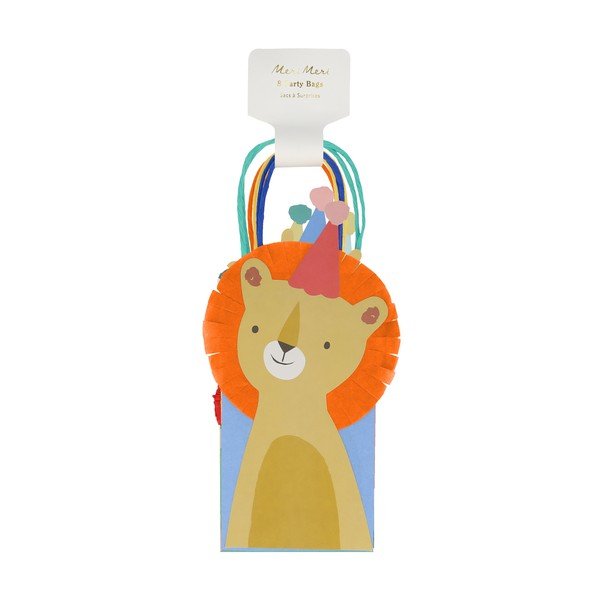 Darčekové tašky v súprave 8 ks 11x6 cm Animal Parade – Meri Meri-image-2