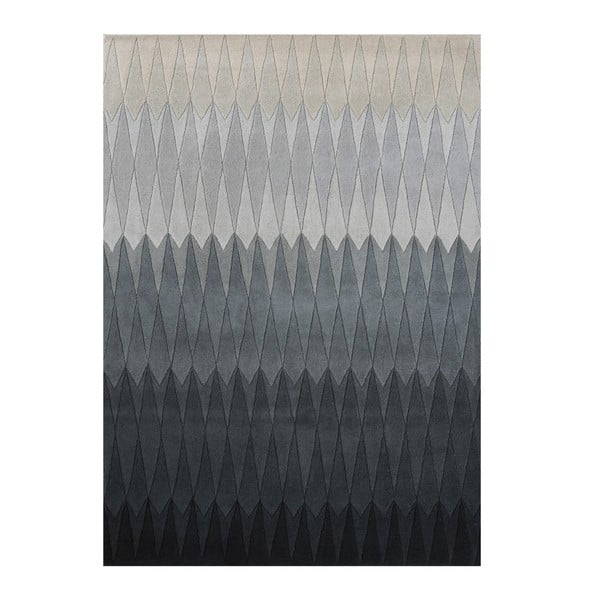 Vlnený koberec Acacia Grey, 170x240 cm