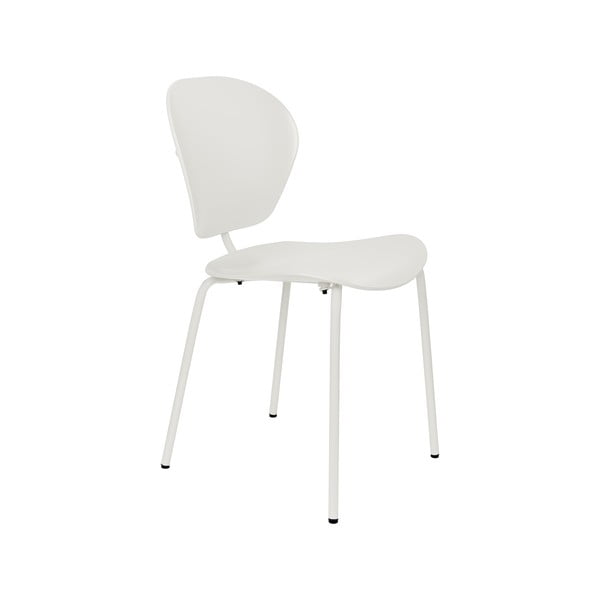 Biela jedálenská stolička The Ocean – Zuiver
