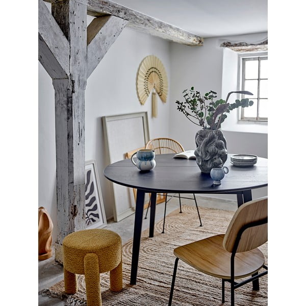 Okrovožltá čalúnená stolička Bruno – Bloomingville-image-2