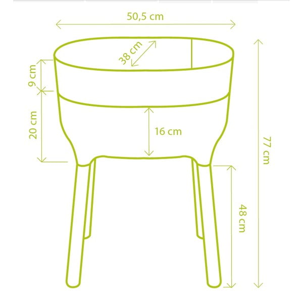 Plastová samozavlažovacia pestovateľská nádoba Urbalive – Plastia-image-4