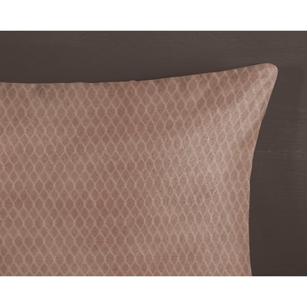 Hnedé flanelové obliečky na jednolôžko 140x200 cm - HIP-image-3