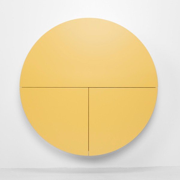 Žlto-čierny multifunkčný nástenný stôl Pill EMKO-image-3