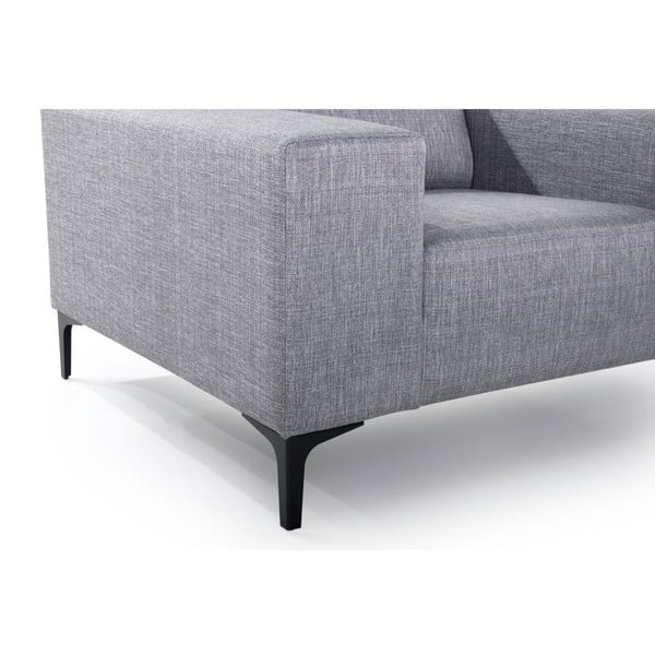 Svetlosivé kreslo Diva - Scandic-image-4