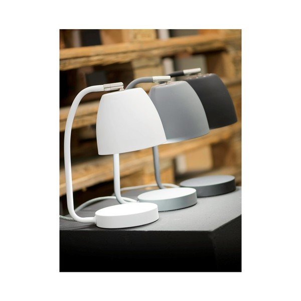 Čierna stolová lampa s kovovým tienidlom (výška 28 cm) Newport – it's about RoMi-image-2