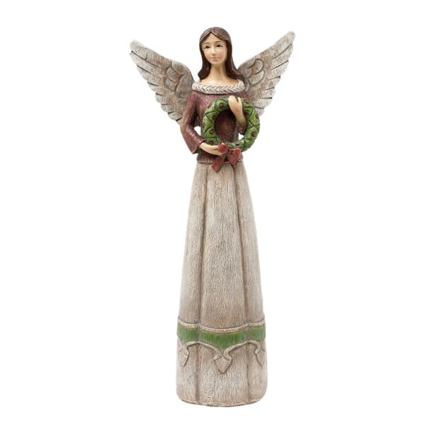 Dekoratívna soška Clayre & Eef Christmas Angel, 33 cm