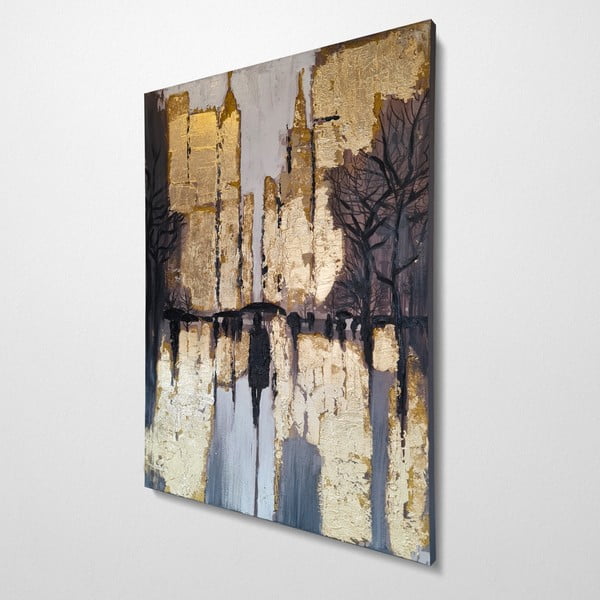 Ručne maľovaný obraz 70x100 cm – Wallity-image-4