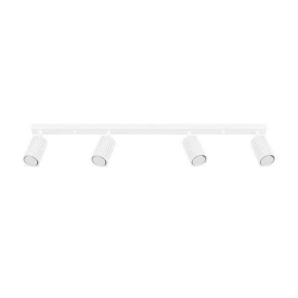 Biele bodové svietidlo 6,5x81 cm Gleam – Sollux