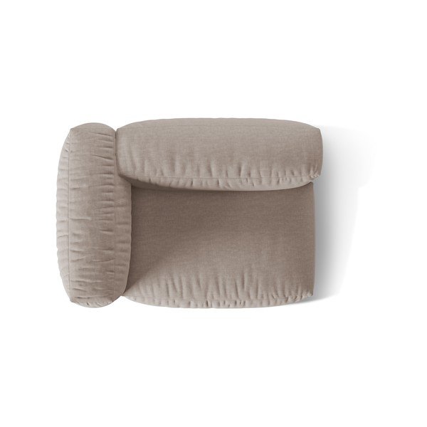 Béžový modul pohovky (ľavý roh) Martina – Micadoni Home-image-3