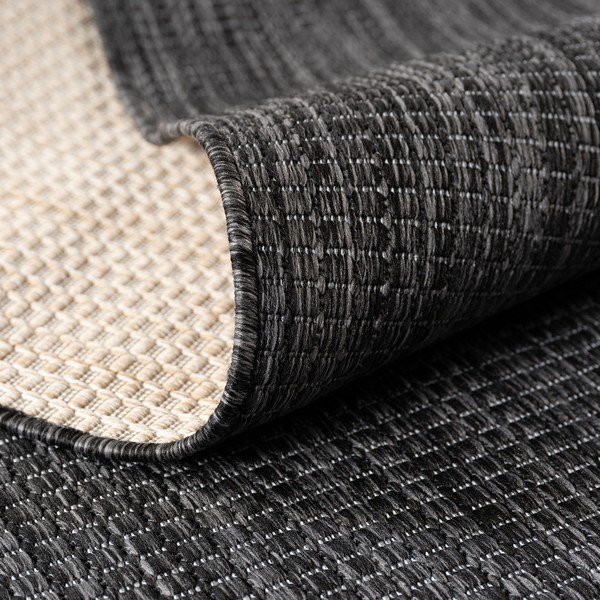 Čierny okrúhly vnútorný a vonkajší koberec ø 160 cm Mira 1450 – Ayyildiz Carpets-image-3