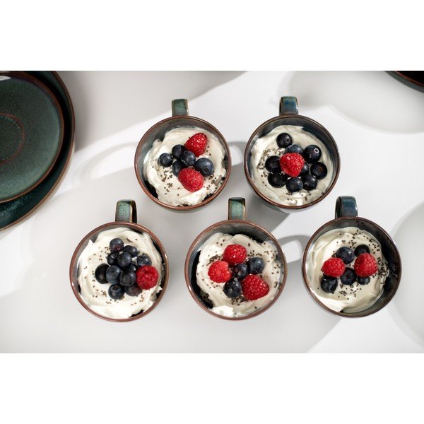 Zelený porcelánový hrnček na cappuccino 250 ml Crafted Breeze – like | Villeroy & Boch-image-1