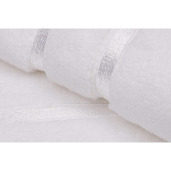 Súprava 2 bielych bavlnených uterákov Foutastic Dolce, 50 x 90 cm-image-1