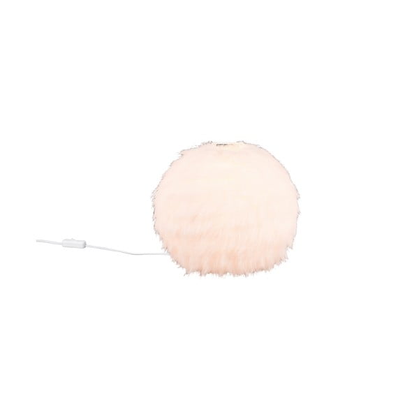 Krémová stolová lampa (výška 24 cm) Furry - Reality-image-1