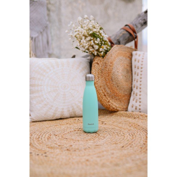Cestovná nerezová fľaša 500 ml Pastel - Qwetch-image-1