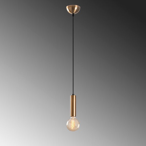 Závesné svietidlo v zlatej farbe ø 4 cm Tempo – Opviq lights-image-4