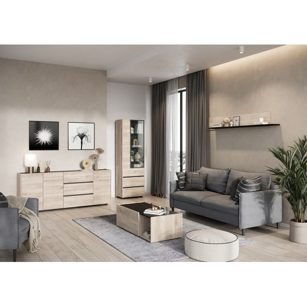 Konferenčný stolík v dekore duba Cantoria - Germania-image-2